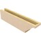 Ekena Millwork 4in. W x 6in. H x 24in. L Burlington Woodgrain TimberThane Rafter Tail, Primed Tan RFTUR04X06X24BURRCPR - alternate 2